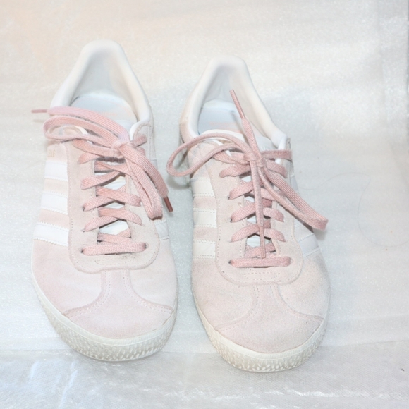 adidas Originals Gazelle Sneakers BY9548 Icey Pink Size 3 Girls - Picture 4 of 9